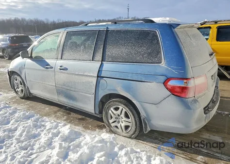 2007 Honda Odyssey Ex from USA, damaged, VIN 5FNRL38407B102160